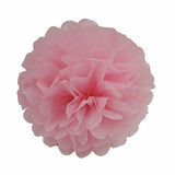 12 Tissue  Pompoms (Pink+ Ivory+ Lilac+ Lime )