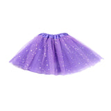 3 Layer Sparkling  Kids Children Tutu Skirts