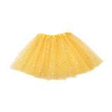 3 Layer Sparkling  Kids Children Tutu Skirts